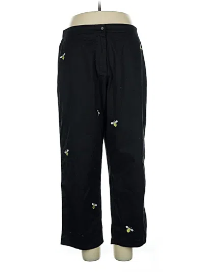 Pre-owned Assorted Brands Casual Pants In Black