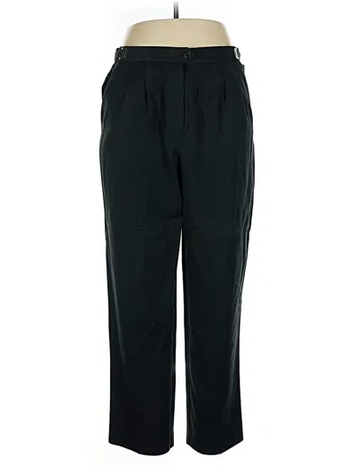 Pre-owned Assorted Brands Casual Pants In Black