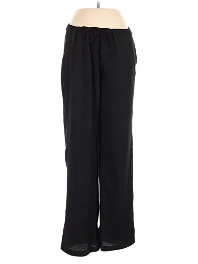 Pre-owned Assorted Brands Casual Pants In Black