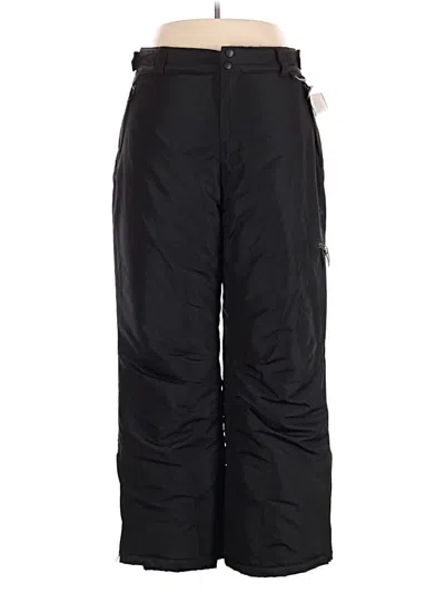 Pre-owned Assorted Brands Casual Pants In Black