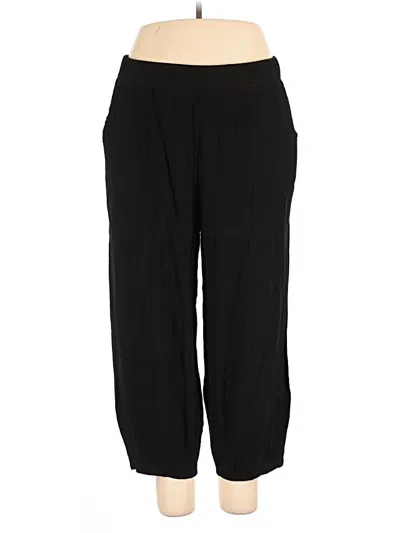 Pre-owned Assorted Brands Casual Pants In Black