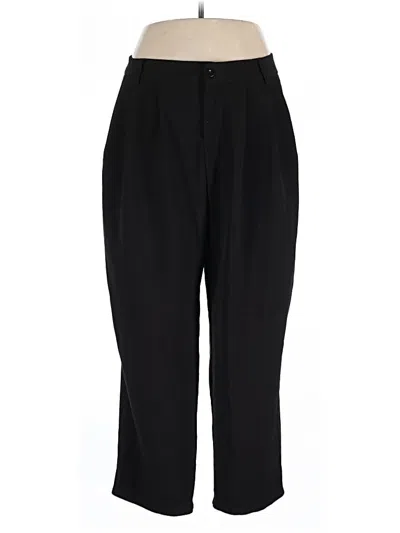 Pre-owned Assorted Brands Casual Pants In Black