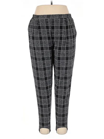 Pre-owned Assorted Brands Casual Pants In Black