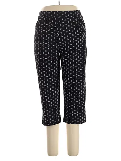 Pre-owned Assorted Brands Casual Pants In Black