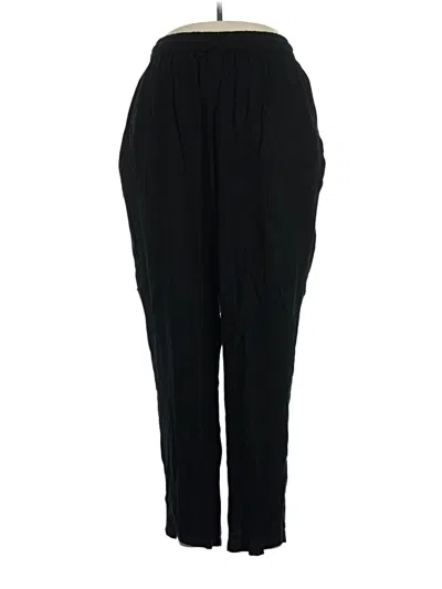Pre-owned Assorted Brands Casual Pants In Black