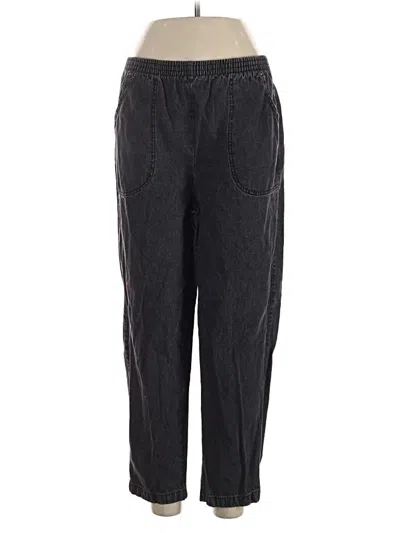 Pre-owned Assorted Brands Casual Pants In Black