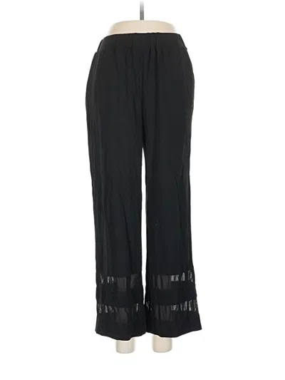 Pre-owned Assorted Brands Casual Pants In Black