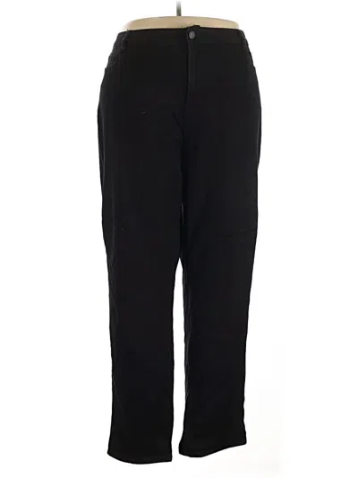 Pre-owned Assorted Brands Casual Pants In Black