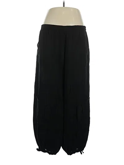 Pre-owned Assorted Brands Casual Pants In Black