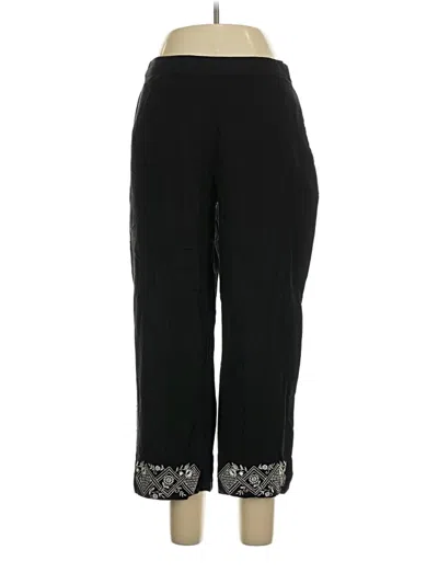 Pre-owned Assorted Brands Casual Pants In Black