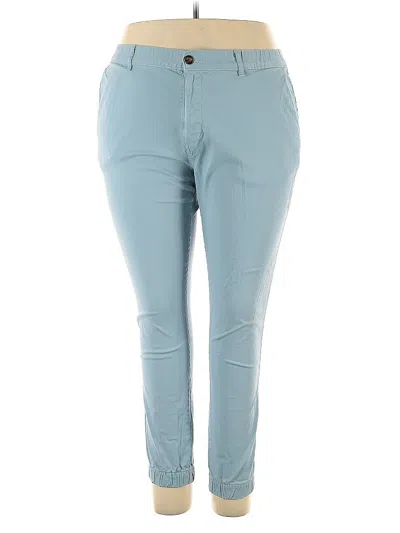 Pre-owned Assorted Brands Casual Pants In Blue