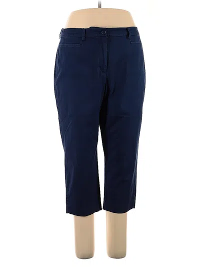 Pre-owned Assorted Brands Casual Pants In Blue