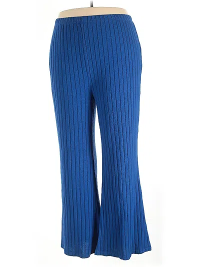 Pre-owned Assorted Brands Casual Pants In Blue