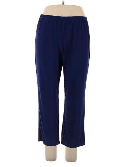 Pre-owned Assorted Brands Casual Pants In Blue