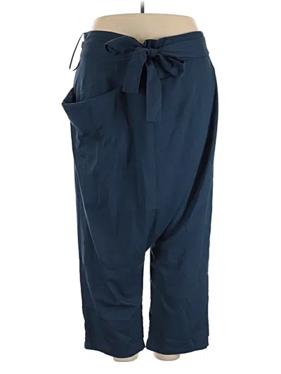 Pre-owned Assorted Brands Casual Pants In Blue