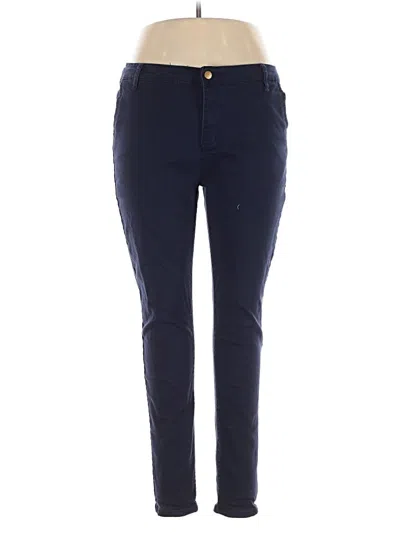 Pre-owned Assorted Brands Casual Pants In Blue
