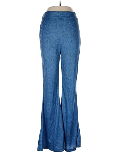 Pre-owned Assorted Brands Casual Pants In Blue