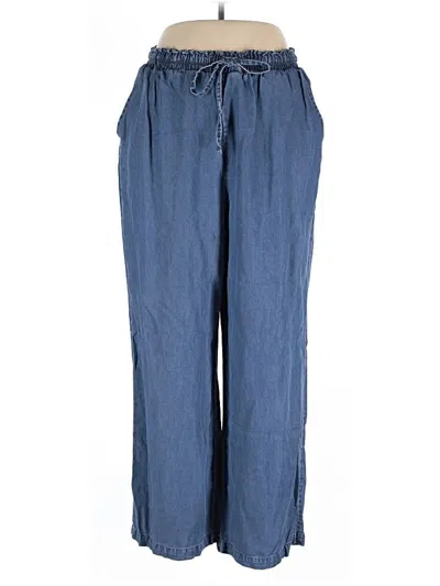 Pre-owned Assorted Brands Casual Pants In Blue