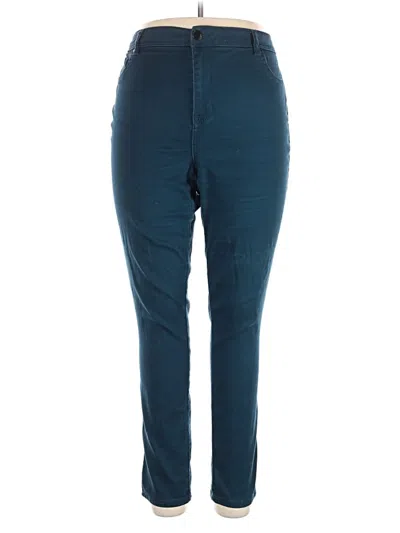 Pre-owned Assorted Brands Casual Pants In Blue