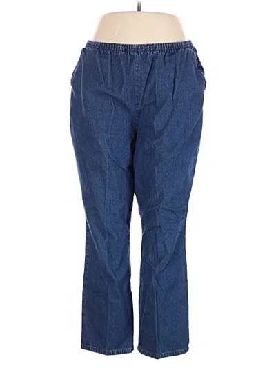 Pre-owned Assorted Brands Casual Pants In Blue