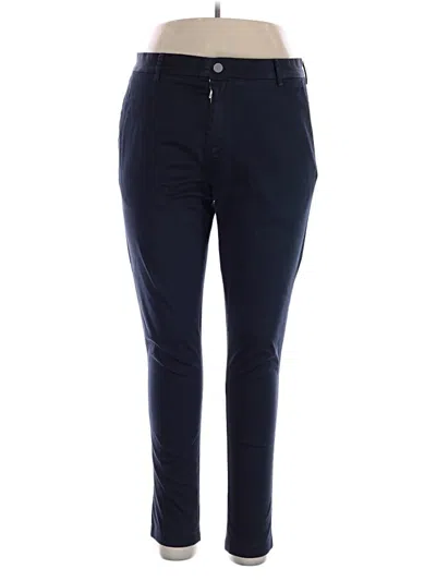 Pre-owned Assorted Brands Casual Pants In Blue