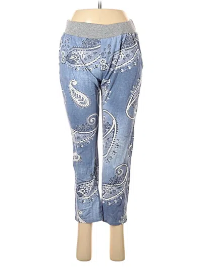 Pre-owned Assorted Brands Casual Pants In Blue