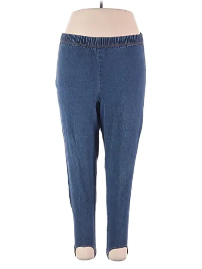Pre-owned Assorted Brands Casual Pants In Blue