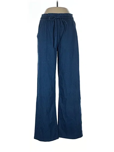 Pre-owned Assorted Brands Casual Pants In Blue