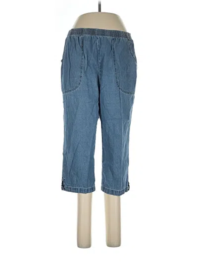 Pre-owned Assorted Brands Casual Pants In Blue
