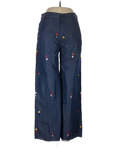 Pre-owned Assorted Brands Casual Pants In Blue