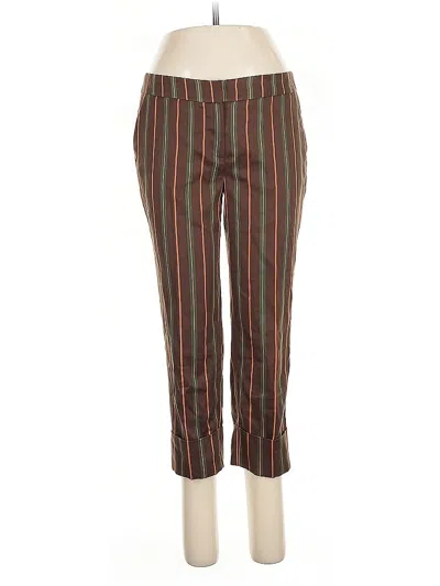 Pre-owned Assorted Brands Casual Pants In Brown