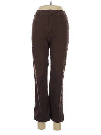 Pre-owned Assorted Brands Casual Pants In Brown