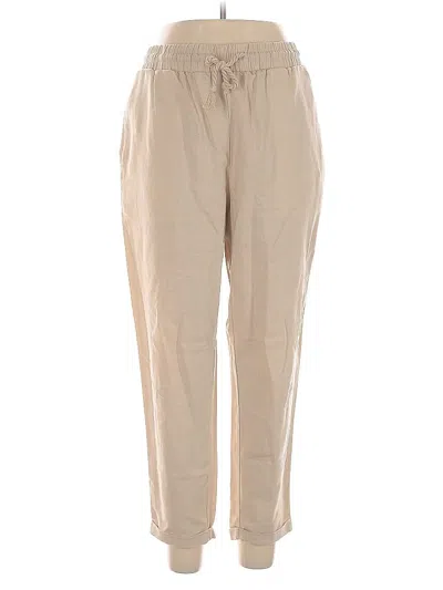 Pre-owned Assorted Brands Casual Pants In Brown