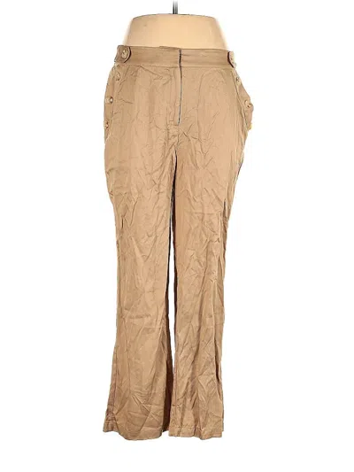 Pre-owned Assorted Brands Casual Pants In Brown