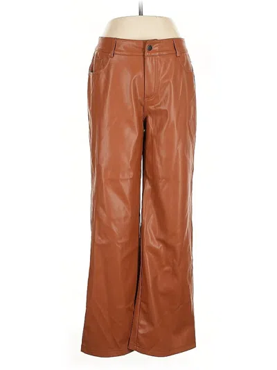 Pre-owned Assorted Brands Casual Pants In Brown