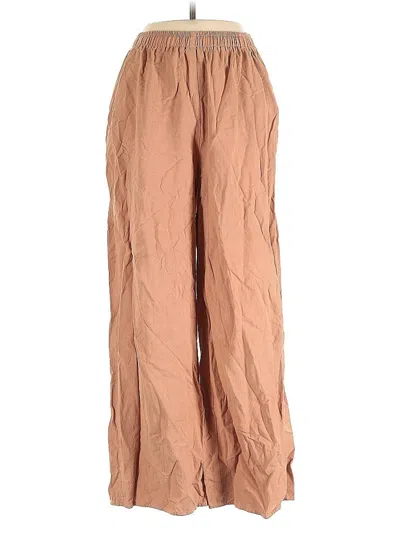 Pre-owned Assorted Brands Casual Pants In Brown