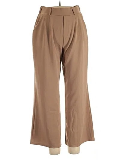 Pre-owned Assorted Brands Casual Pants In Brown