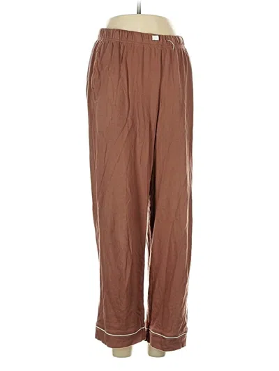 Pre-owned Assorted Brands Casual Pants In Brown