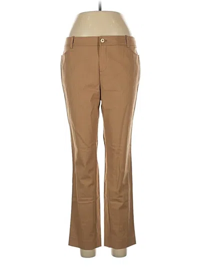 Pre-owned Assorted Brands Casual Pants In Brown