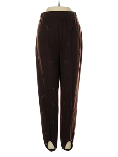 Pre-owned Assorted Brands Casual Pants In Brown