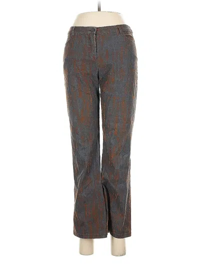Pre-owned Assorted Brands Casual Pants In Brown