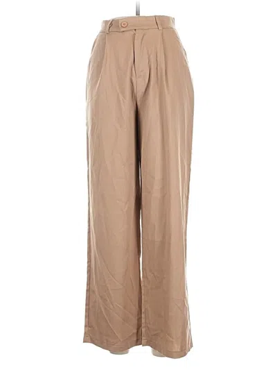 Pre-owned Assorted Brands Casual Pants In Brown