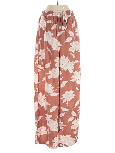 Pre-owned Assorted Brands Casual Pants In Brown