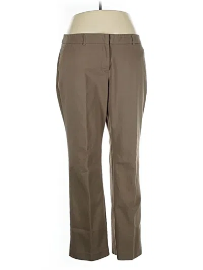 Pre-owned Assorted Brands Casual Pants In Brown