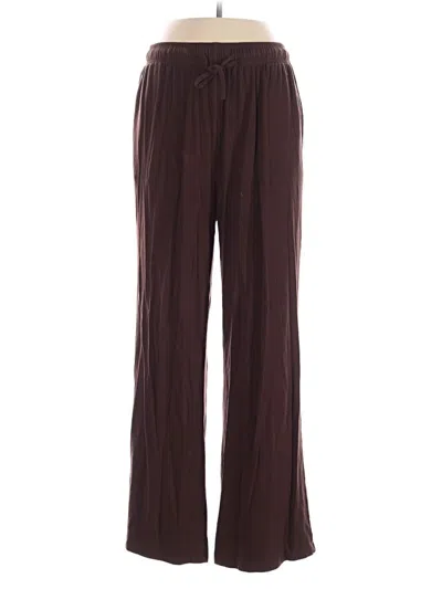 Pre-owned Assorted Brands Casual Pants In Brown