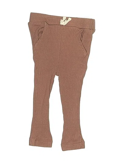 Pre-owned Assorted Brands Babies' Casual Pants In Brown