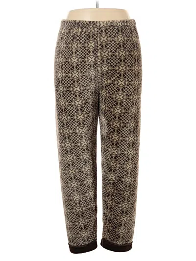 Pre-owned Assorted Brands Casual Pants In Brown
