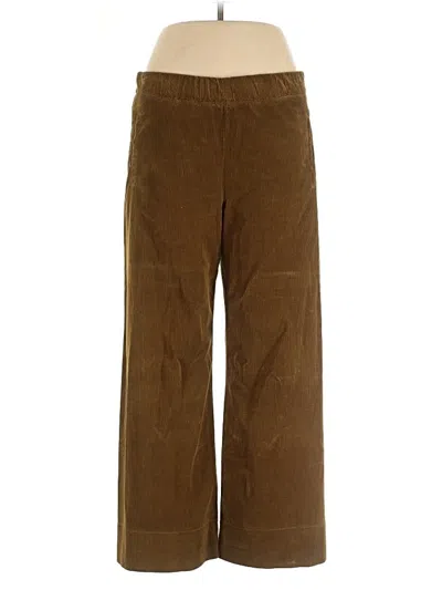 Pre-owned Assorted Brands Casual Pants In Brown