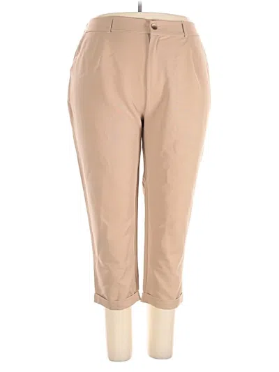 Pre-owned Assorted Brands Casual Pants In Brown