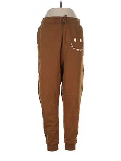 Pre-owned Assorted Brands Casual Pants In Brown